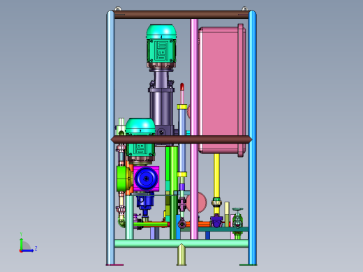 溶液制备投加系统左视缩略图