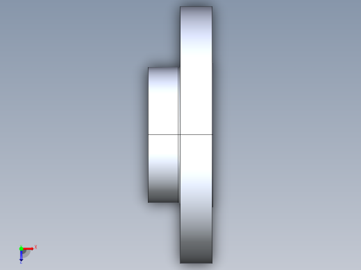 船舶管路系统S22_SeaDrainPLUS_Flange150Solid-S_37E169203_3in Sea Drain Plus - Flange 150lb Solid - S俯视缩略图
