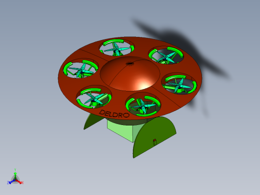 新型物流无人飞行器