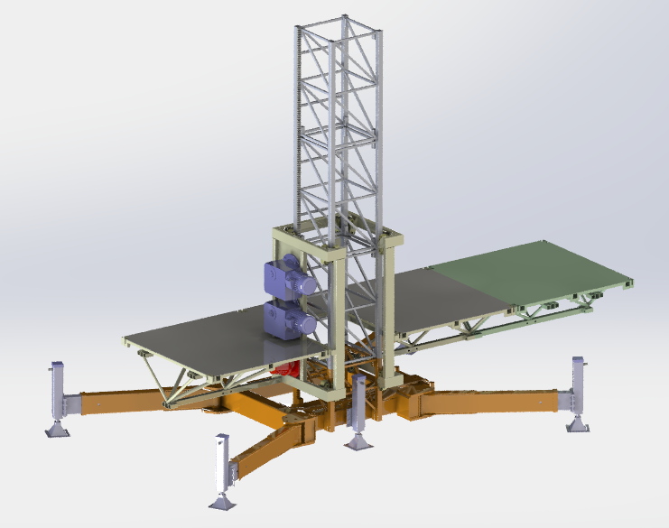Lifting machine提升机构提升支架式