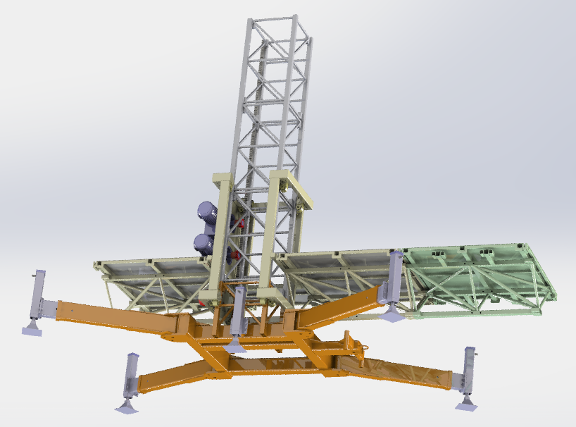 Lifting machine提升机构提升支架式