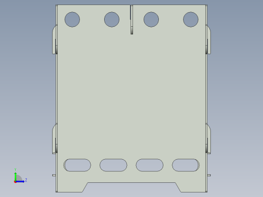 可拆卸钣金烧烤炉子左视缩略图