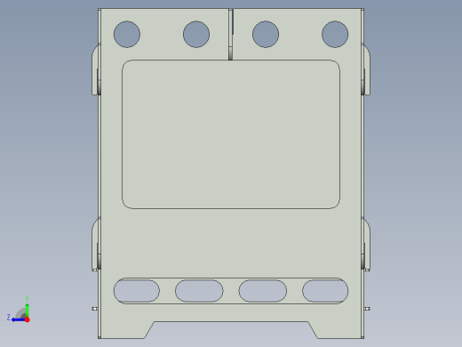 可拆卸钣金烧烤炉子右视缩略图