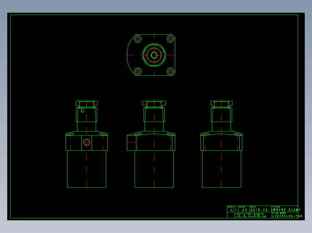 KOSMEKLT0750-SL-Y30多系列多零件图纸模型多系列多零件图纸模型