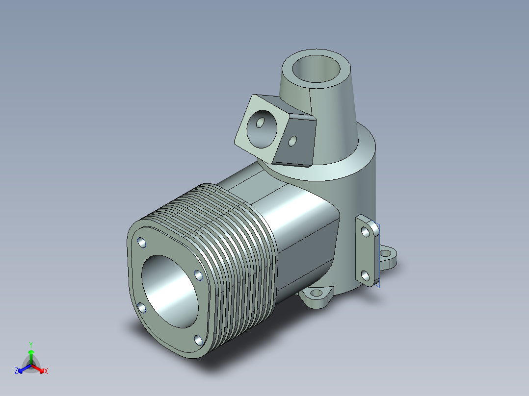 发动机鼓风机总成