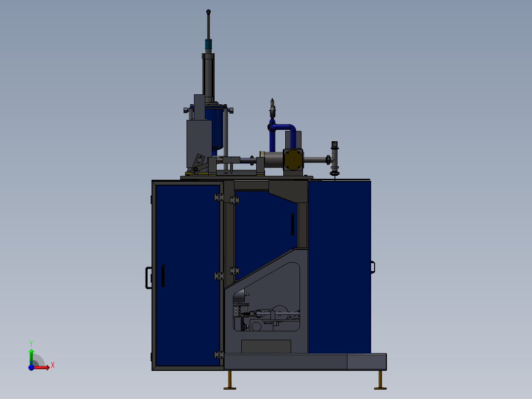 馅料小袋人造黄油机sw18前视图