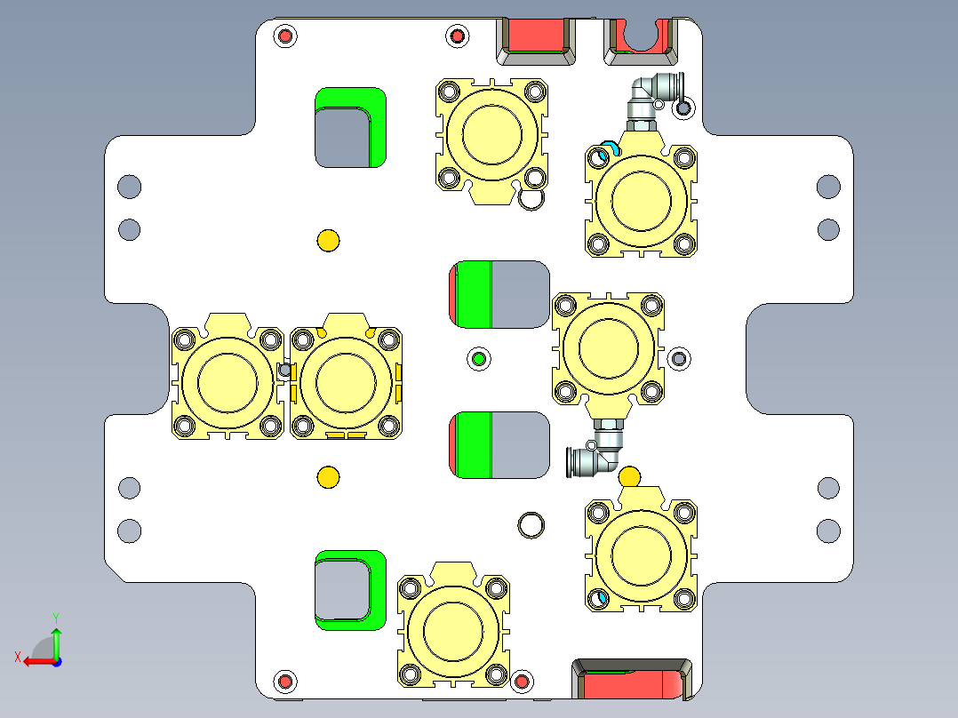 EDB41-C笔记本CNC工装夹具三维模型-JP版-CNC8-181204后视图