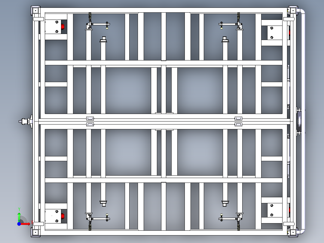 前端模块转运器具前视图