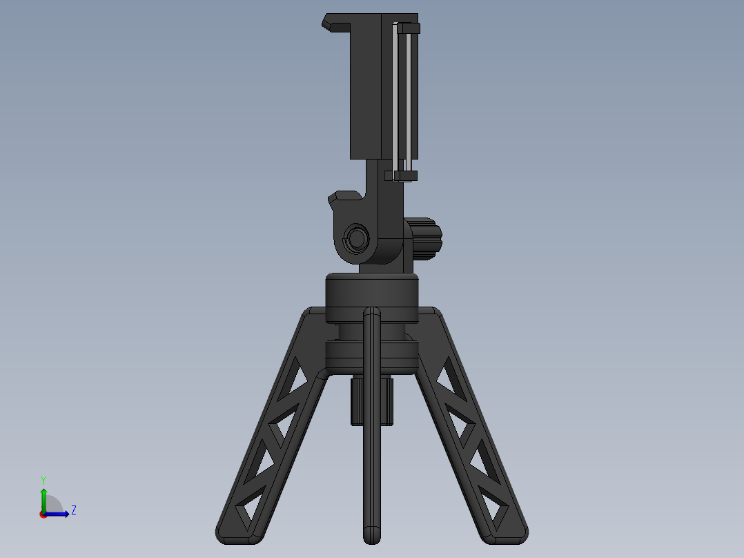 三脚架(35)左视图