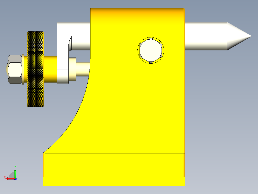 A2004885-铣床尾座后视图