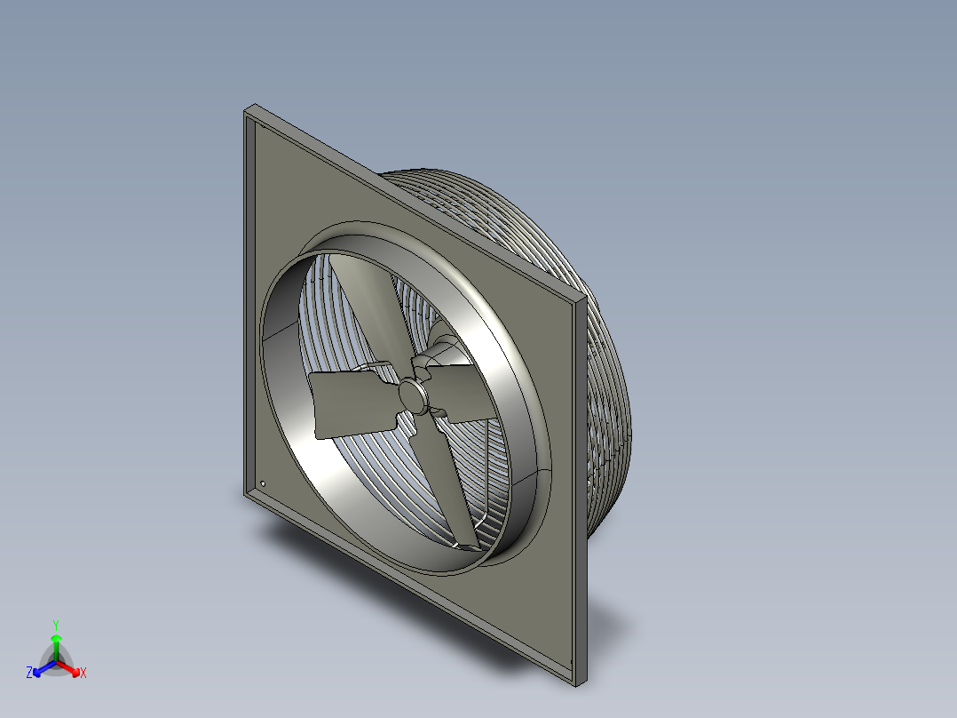 防尘直接驱动壁挂式排气扇