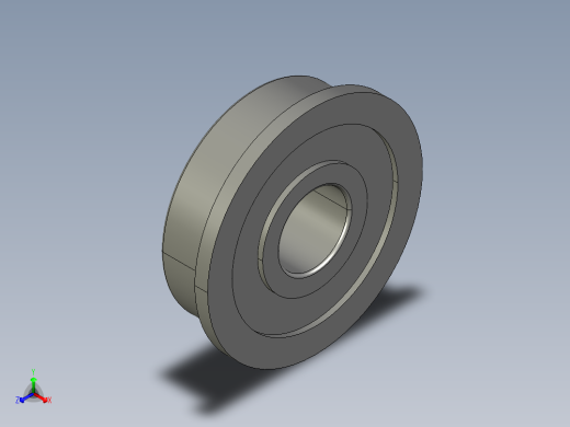 带法兰轴承  米思米  FL608ZZ