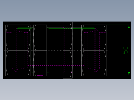 PARKER管接头EO Bulkhead union SV35L71(16)_top