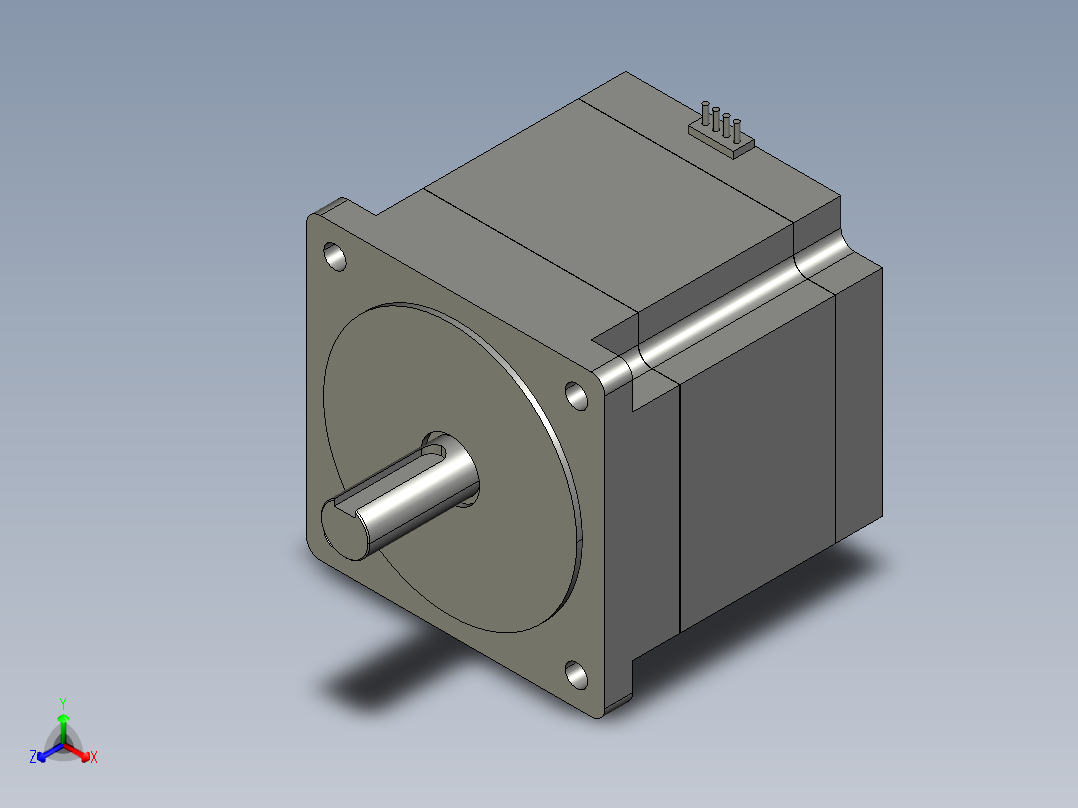电机86BYGHS主视图