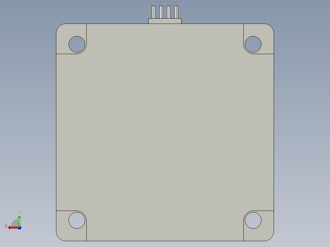 电机86BYGHS后视图
