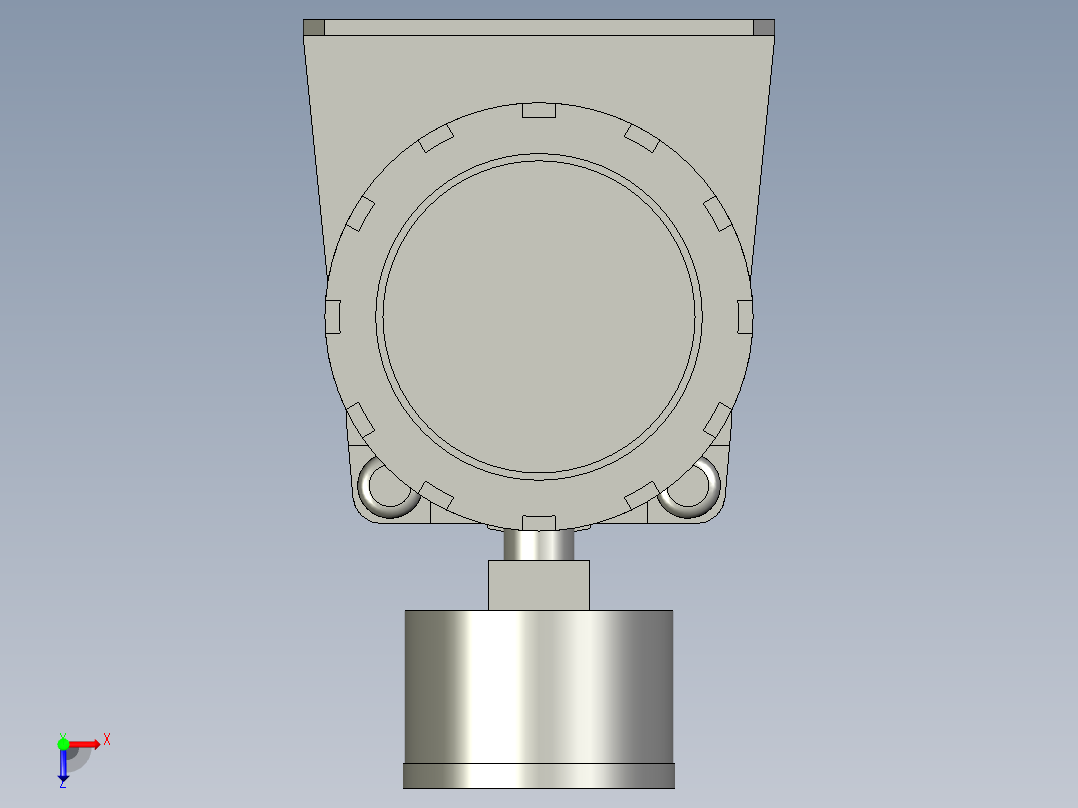 sakcAW30-03BDG-A过滤调压阀俯视图