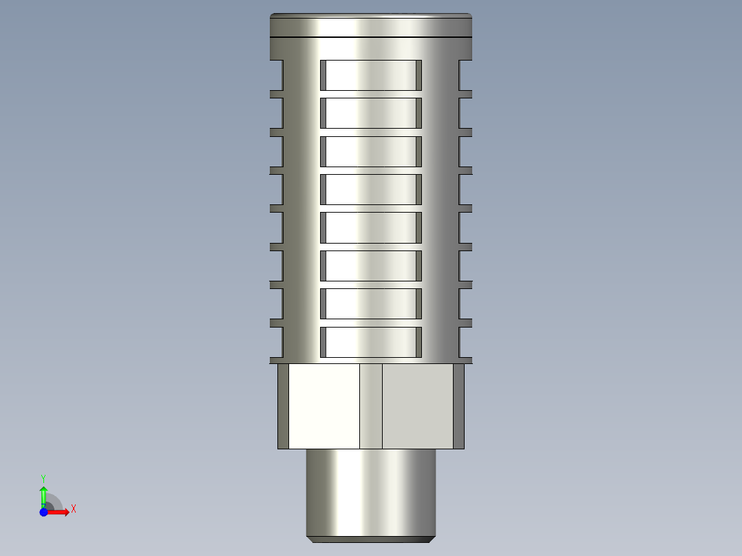 AIRTAC_消音器_PAL-03D前视图