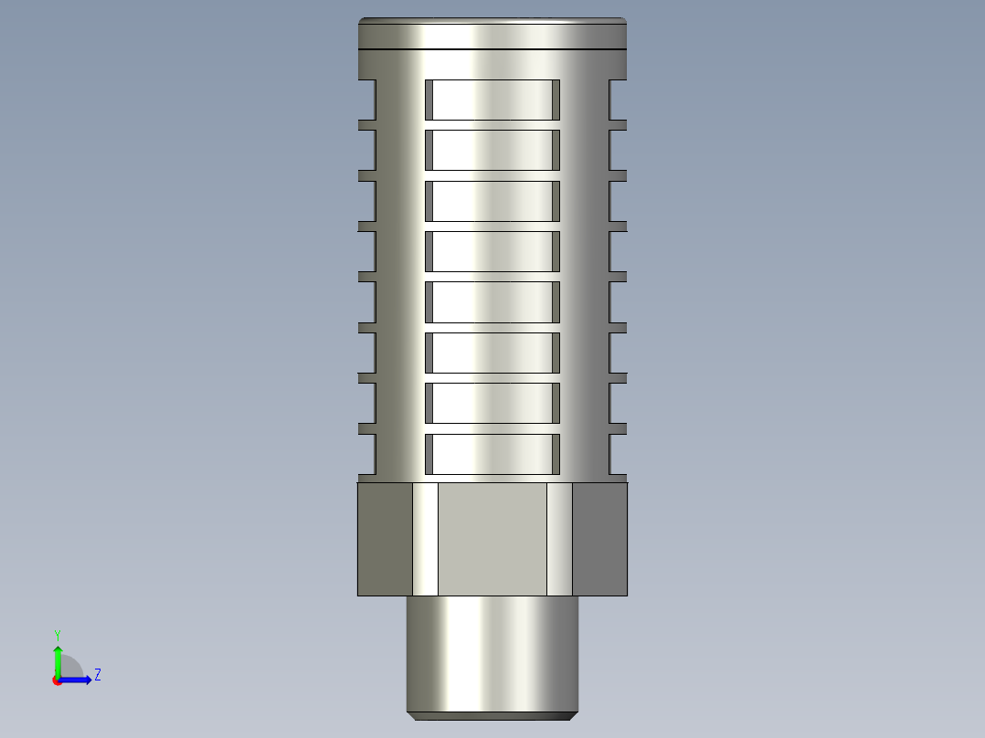 AIRTAC_消音器_PAL-03D左视图