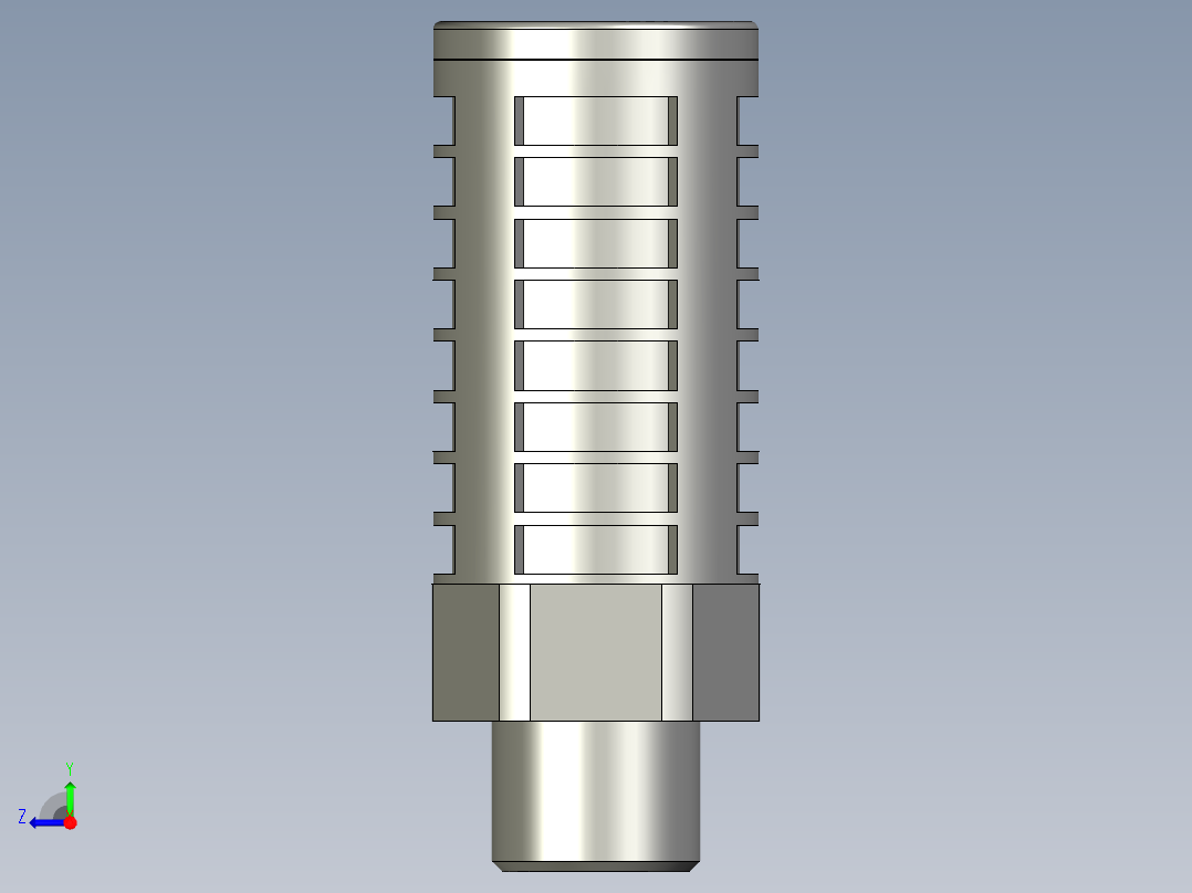 AIRTAC_消音器_PAL-03D右视图