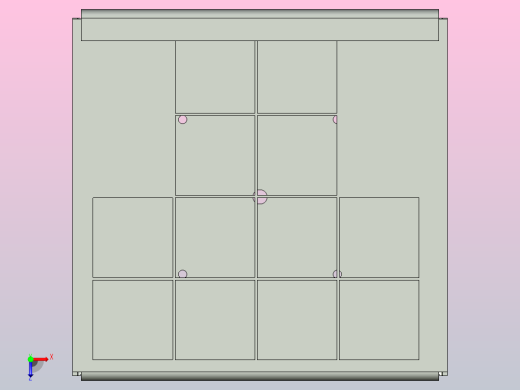 Golight射灯的保护性钢制灯架- 1-8 CNC加工-粉末涂层-预钻孔防爆俯视缩略图