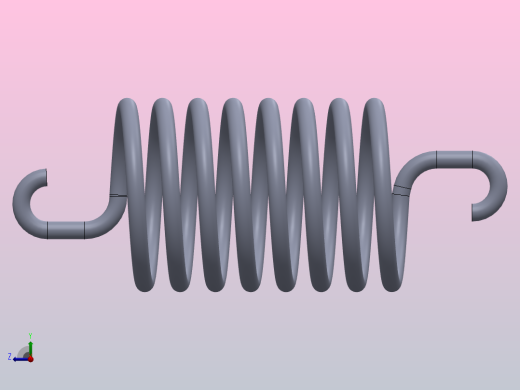 牵引弹簧右视缩略图