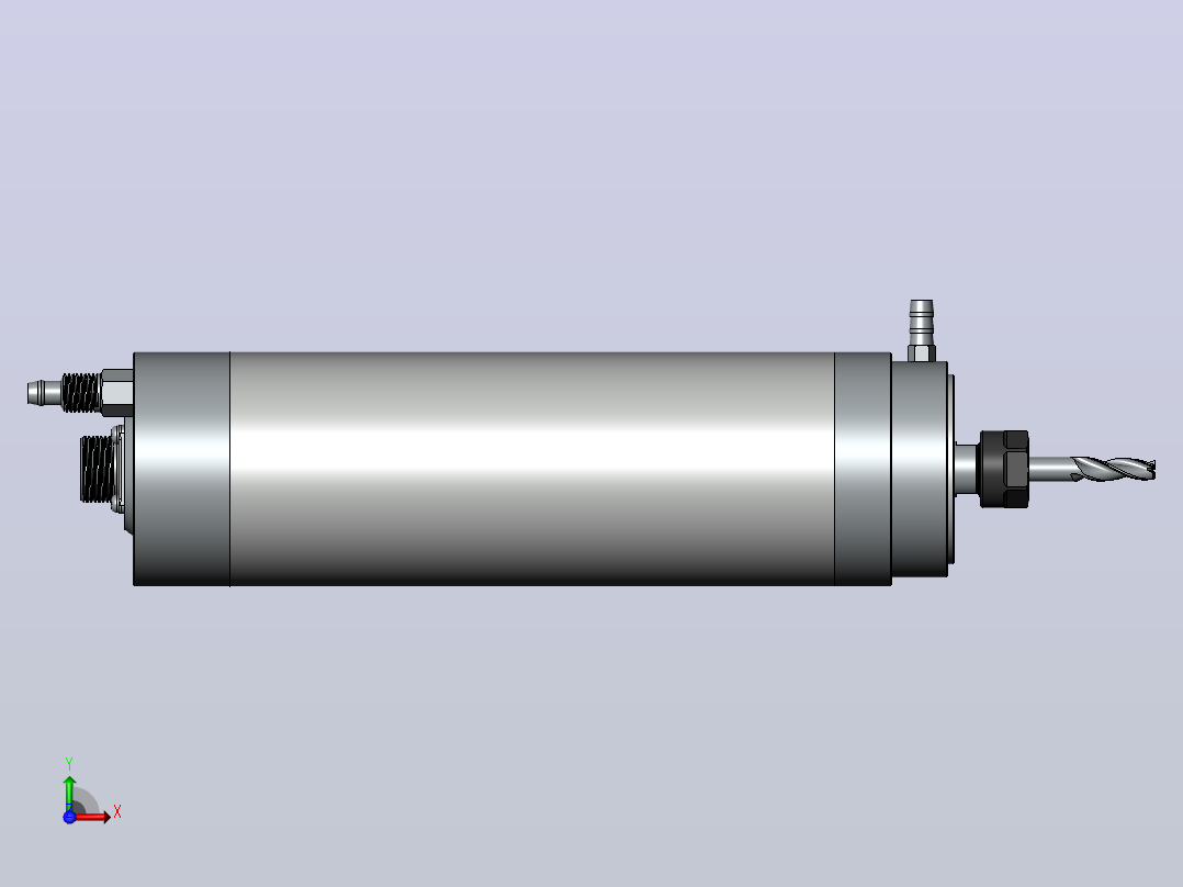 主轴GDK58-24Z-0.8 0.8KW前视图