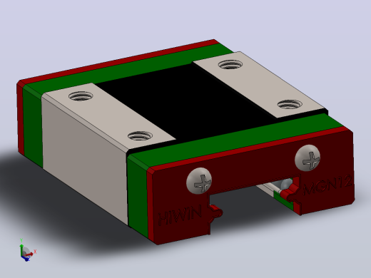 HIWIN MGN12轨道和滑块