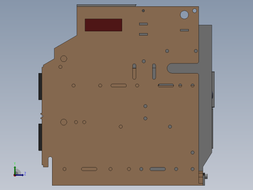 M-PACT 400-4000A系列 3极抽屉式断路器[MPA31W12]通用电气左视缩略图