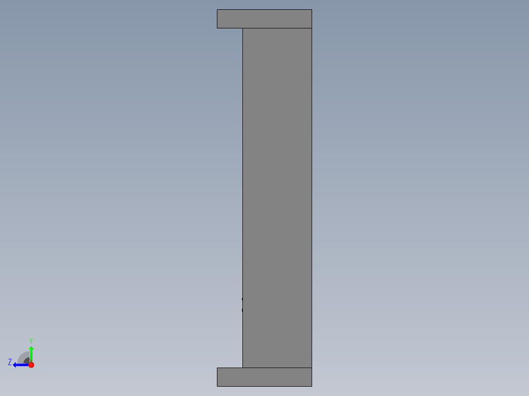 陈列柜；储藏柜右视图