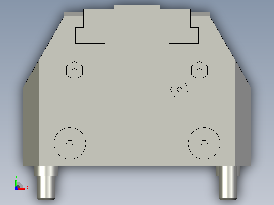气动夹紧系统SCHUNK-0405210 KSP-F plus 100, 0前视图