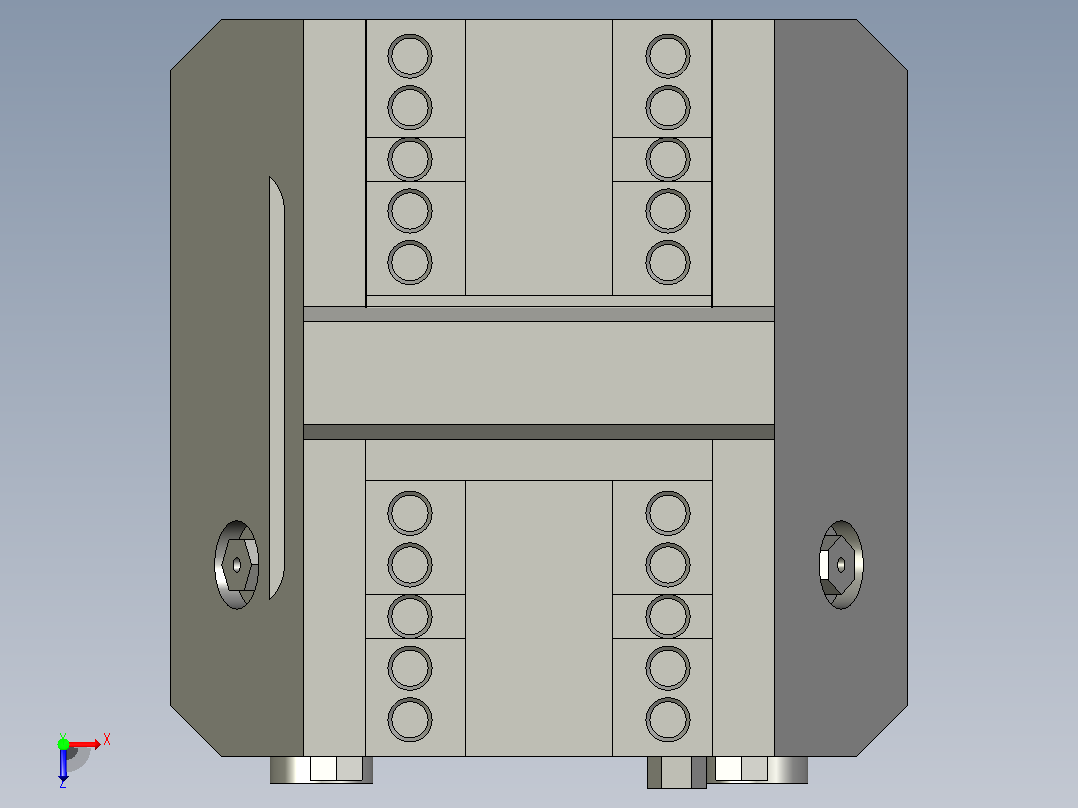 气动夹紧系统SCHUNK-0405210 KSP-F plus 100, 0俯视图
