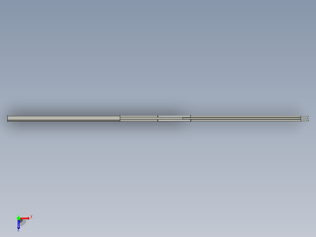 加热器ZIM94-D8-L150-W260-V220俯视图