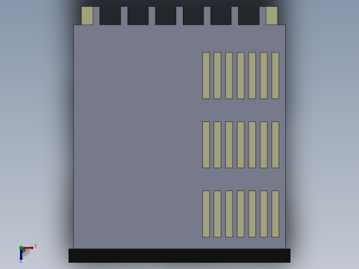 DB3数显电流电压表[DB3]俯视缩略图