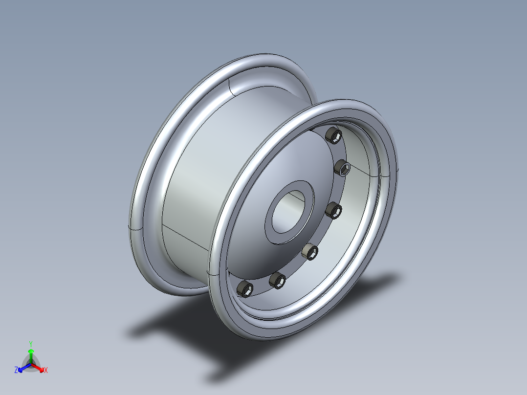 轮毂模型设计