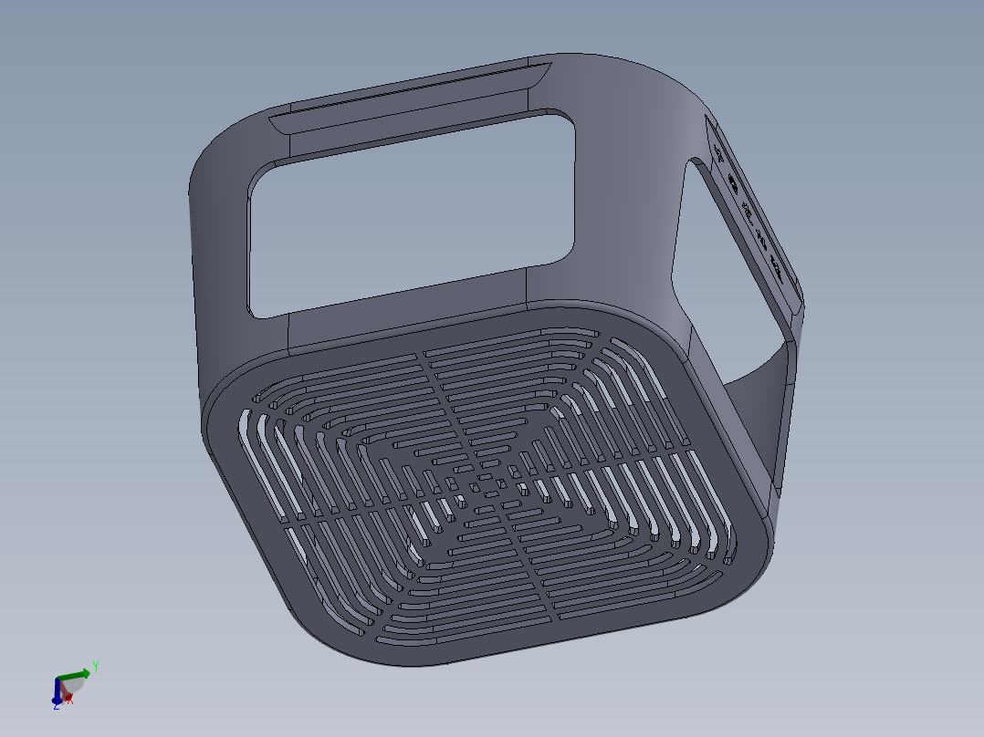 SolidWorks 茶杯滤网设计