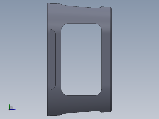 SolidWorks 茶杯滤网设计左视缩略图