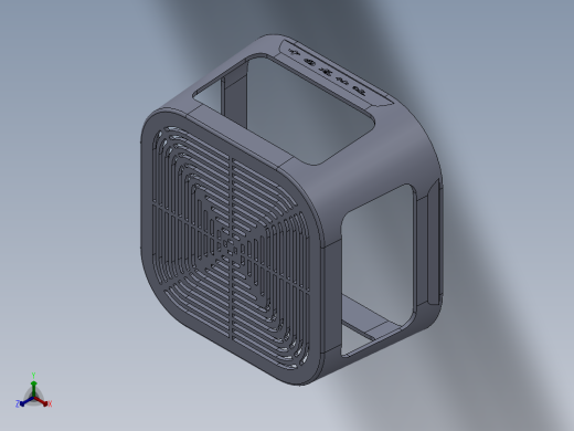 SolidWorks 茶杯滤网设计正等轴测缩略图