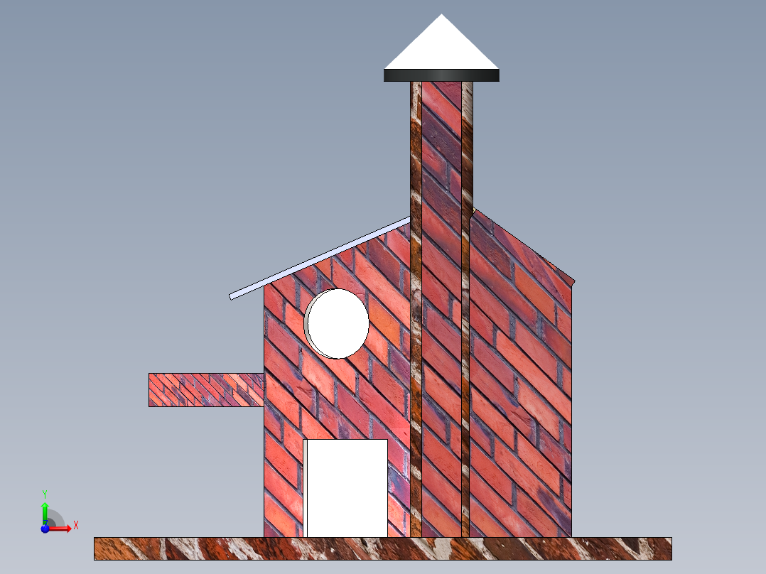 欧式风格别墅洋房SW2013前视图