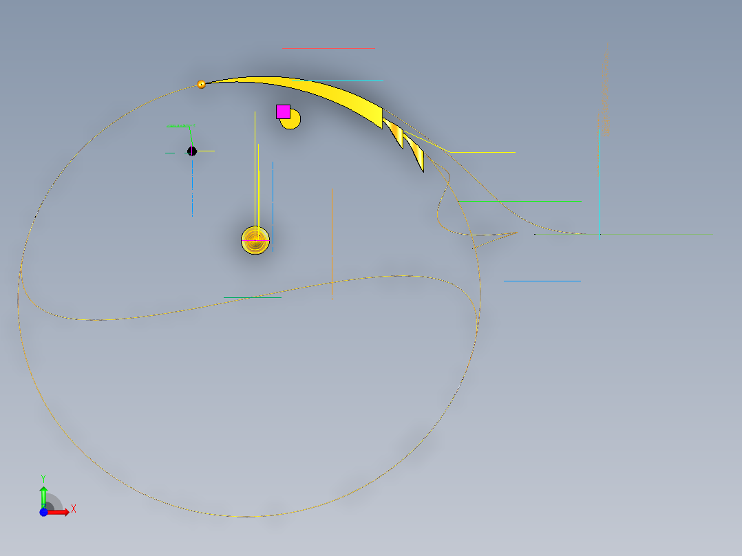 去梵高部分的概率前视图
