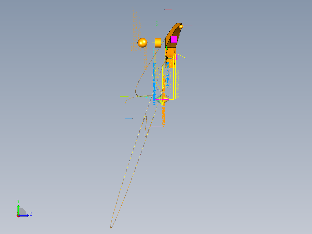 去梵高部分的概率左视图