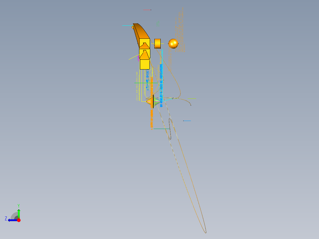 去梵高部分的概率右视图
