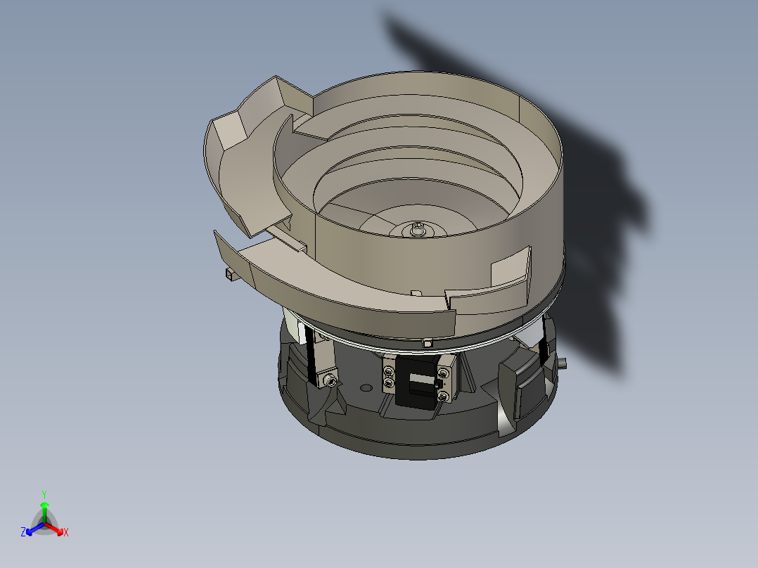 振动给料器是通用的进料和定向装置