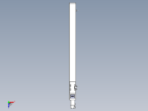 Toyo东佑达直线模组-ETH6M-BC-750-M10俯视缩略图