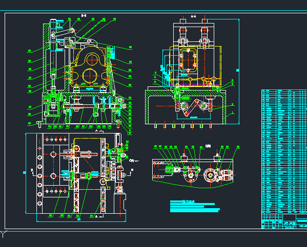 EQY-112-90汽车变速箱后面孔系钻削组合机床设计