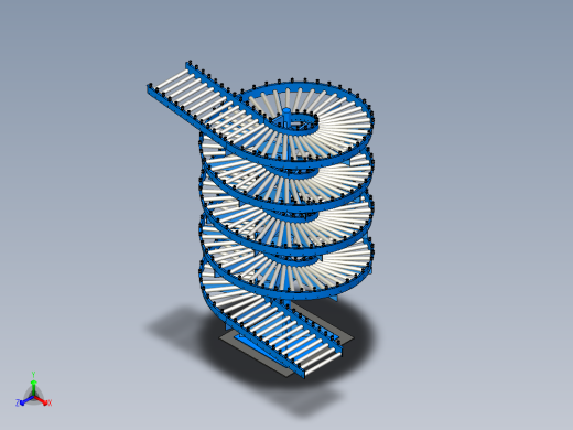 B71-螺旋重力滚筒输送机
