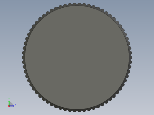滚花旋钮-Knurled Knob 0.25x0.750x1.000.STEP左视缩略图