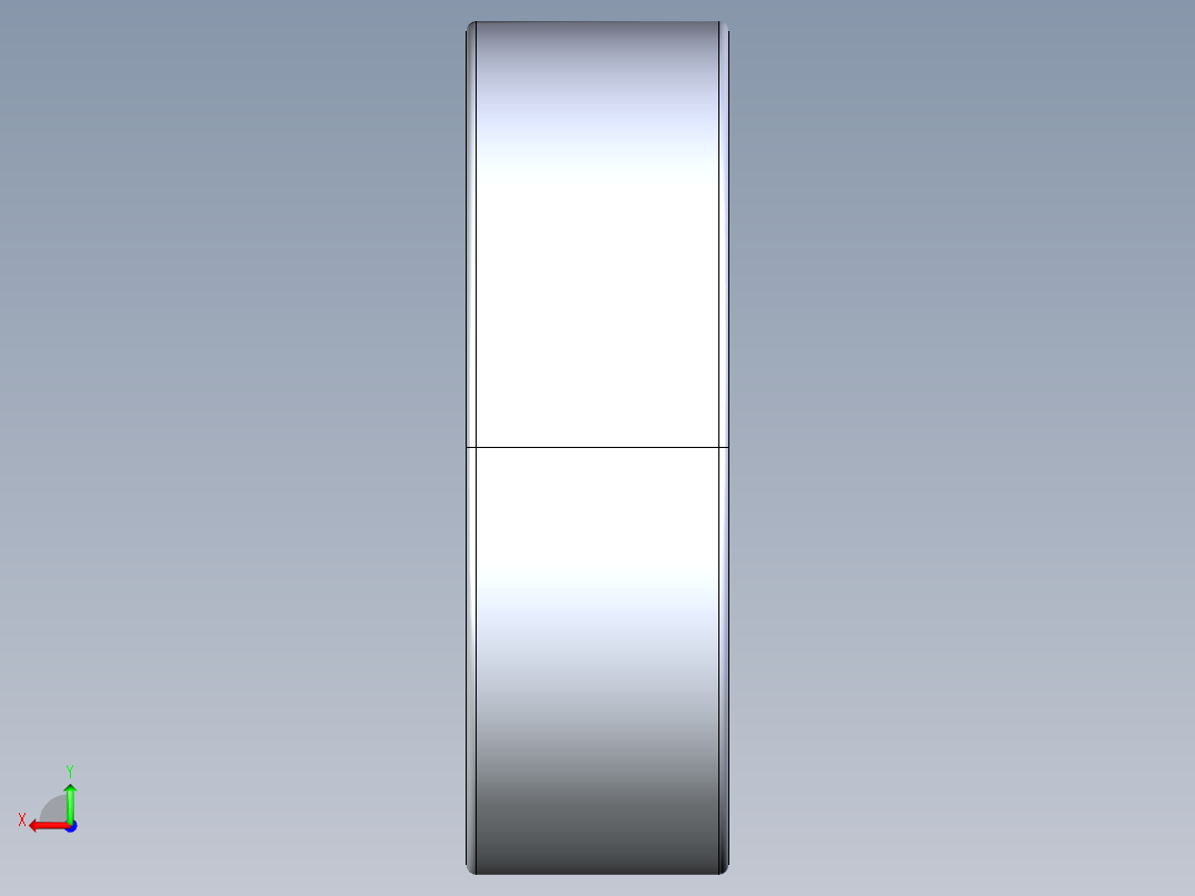 滚珠轴承-FAG BALL BEARING 629 9x26x8.STEP后视图