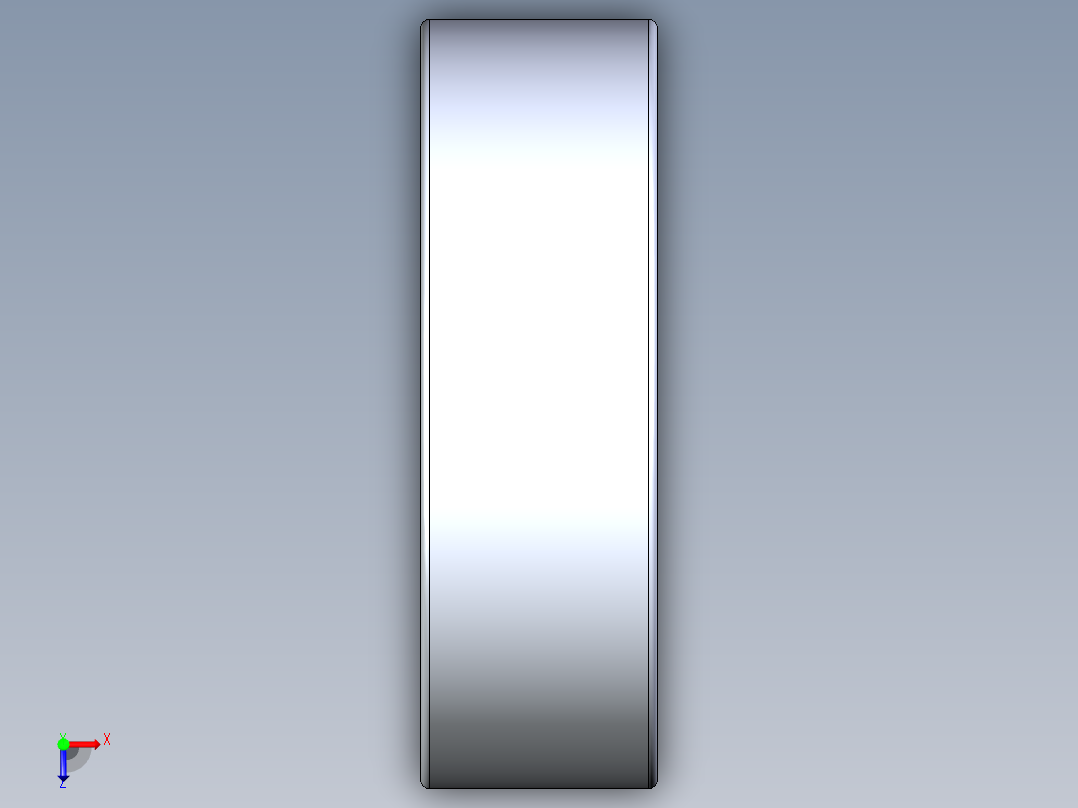 滚珠轴承-FAG BALL BEARING 629 9x26x8.STEP俯视图