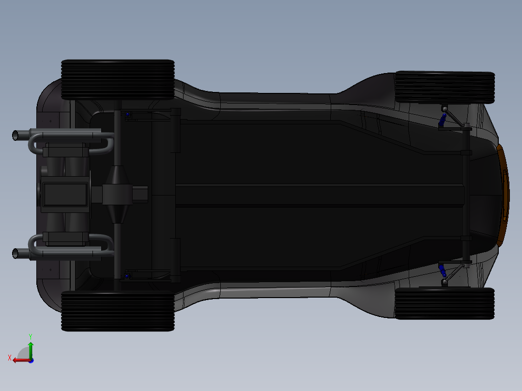 迈尔斯马恩岛沙滩车后视图