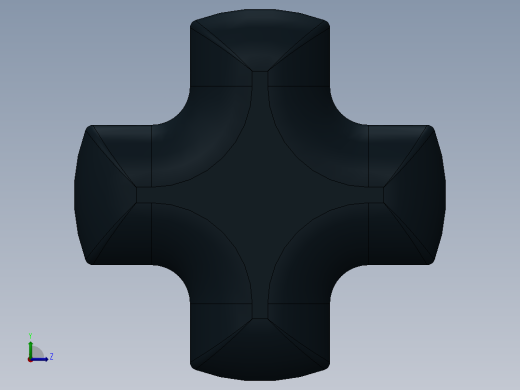 乐高机械组车桥-4519 Black Technic Axle 3.SLDPRT左视缩略图